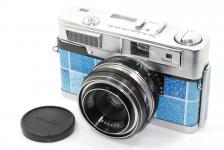【リメイクカメラ】 Minolta Uniomat 【モルト交換済 ROKKOR 45/2.8レンズ搭載】