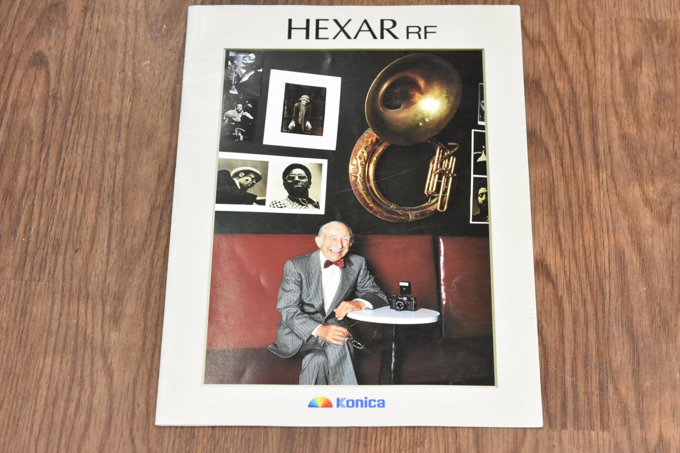 【絶版カタログ 希 少】 Konica HEXAR RF