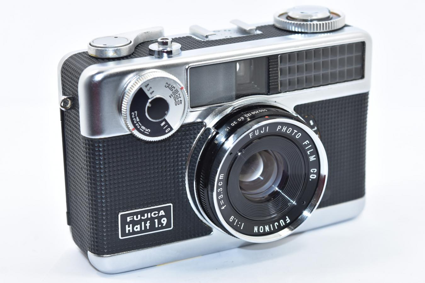 富士フイルム 【希 少】FUJICA Half 1.9 【FUJINON 3.3cm F1.9 レンズ搭載】 カメラのヤマゲン：カメラファン |  中古カメラ・レンズ検索サイト／欲しい中古カメラが見つかる！