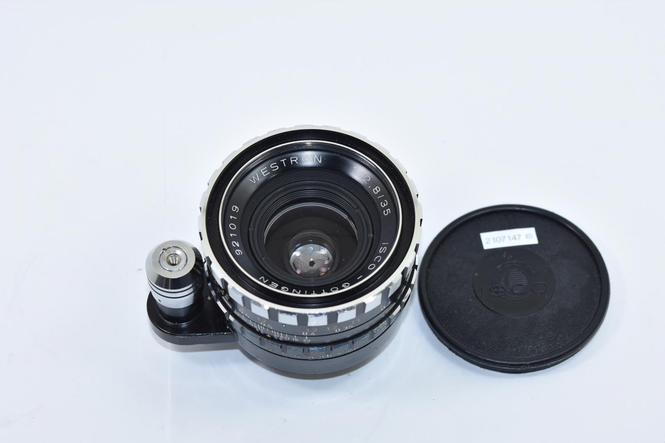 ISCO-GOTTINGEN WESTRON 35mm F2.8 ゼブラ 【エキザクタマウントレンズ