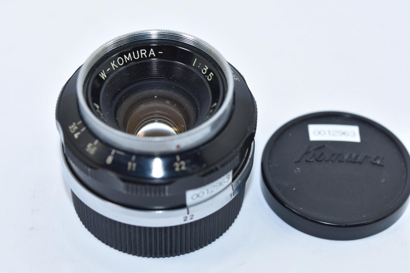 Komura W-KOMURA 35mm f3.5 L39マウント