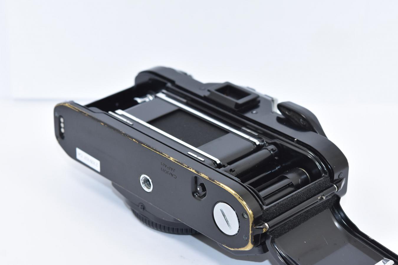 カメラ フィルムカメラ キヤノン Canon AE-1 PROGRAM ブラック パームグリップ付【モルト交換 