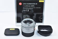 【コレクション向け】 LEICA SUMMICRON-M 35mm F2 ASPH. 6bit シルバー【元箱付一式】