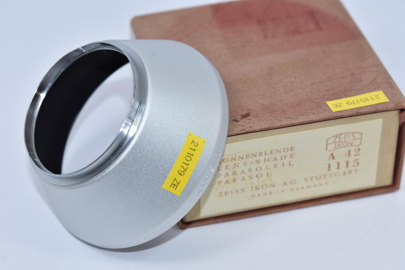 希 少】Zeiss Ikon 1115 A42 【内径42mm被せフード 元箱付