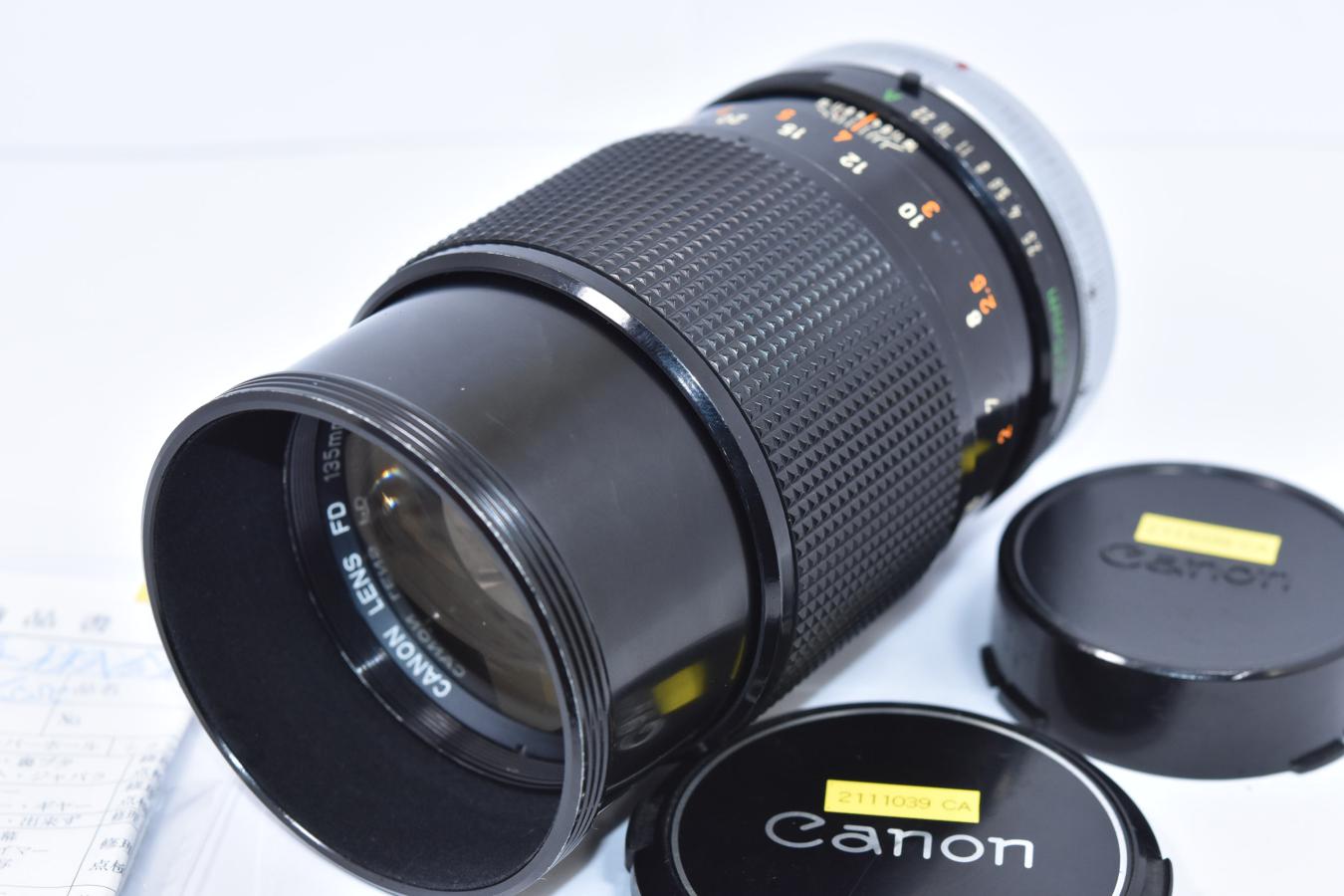 Canon FD 135mm F2.5 S.C. 【整備済】 | YAMAGEN CAMERA | カメラの