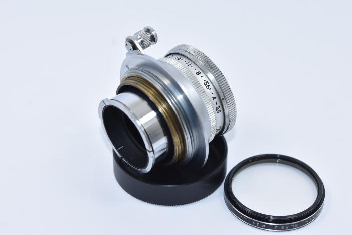 東京光学 Topcor 5cm F3.5 沈胴 後期型 ケンコー製34mmUV