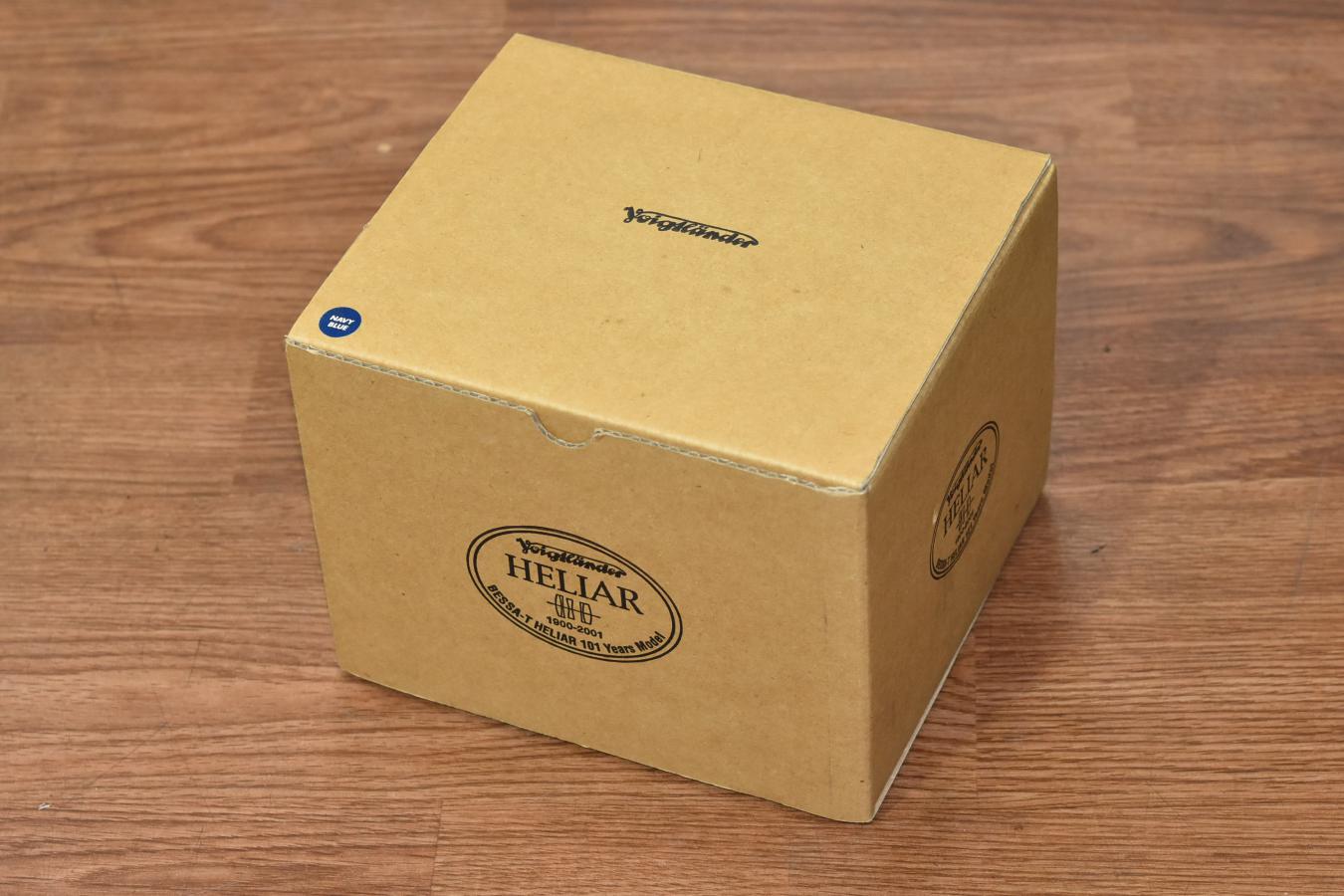 【コレクション向け 未使用未開封】Voigtlander BESSA-T NAVY BLUE HELLIAR 101 Years Model 【元箱付一式 購入前の開封厳禁】
