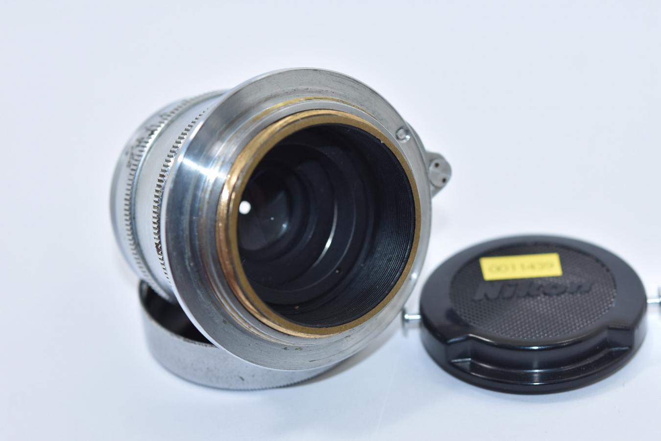 ニコン 日本光学 NIKKOR-Q・C 5cm F3.5 固定鏡胴 【ライカLマウント 