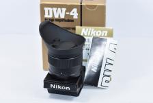 【コレクション向け 未使用】 Nikon 高倍率ファインダー DW-4 元箱付一式 【Nikon F3用】