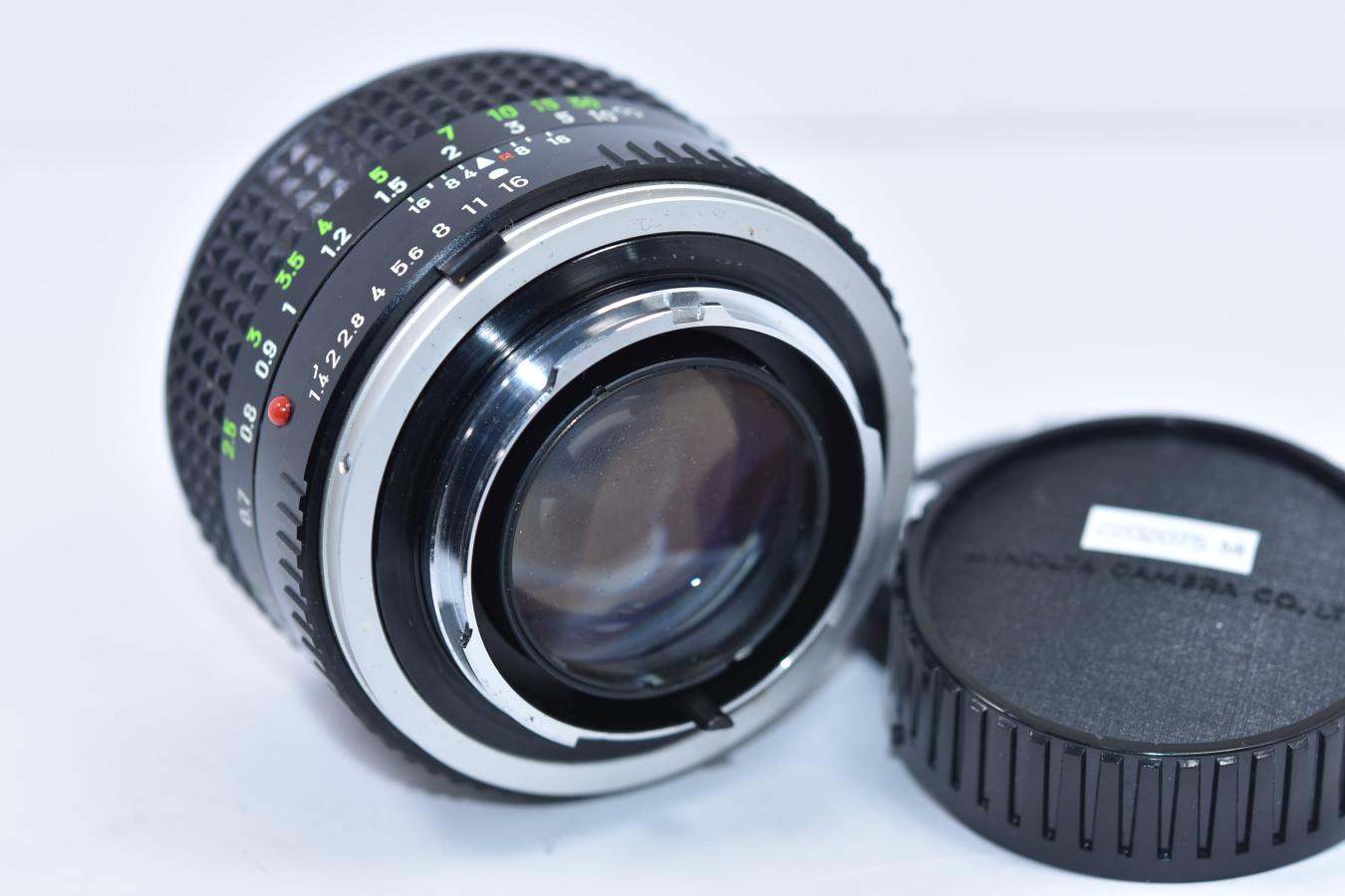 MINOLTA MC ROKKOR-PG 50mm F1.4 【カメラ女子に絶大な人気のオールド 