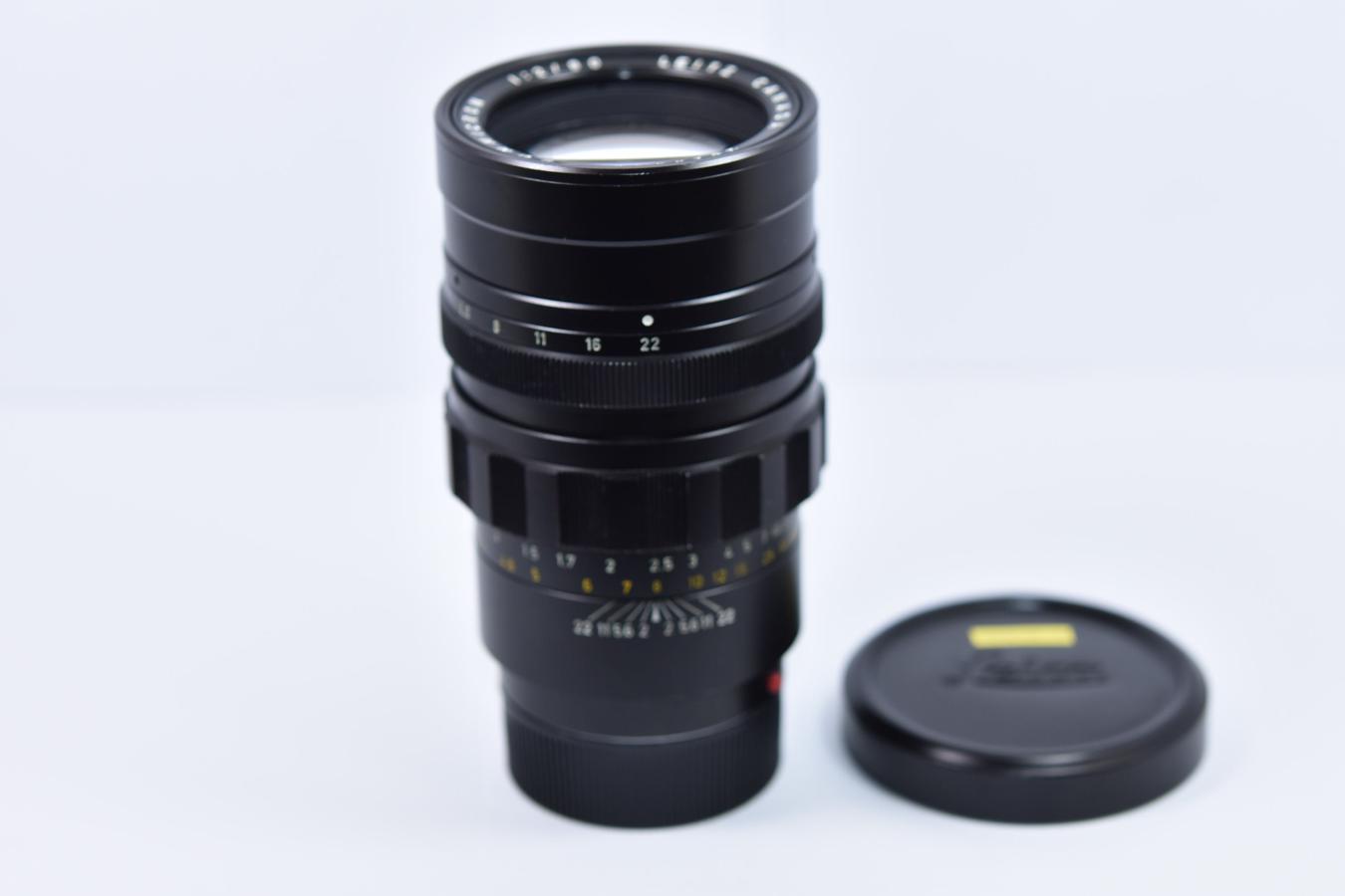 LEICA SUMMICRON M 90mm F2 ブラック 第2世代 【262万台1973年製】