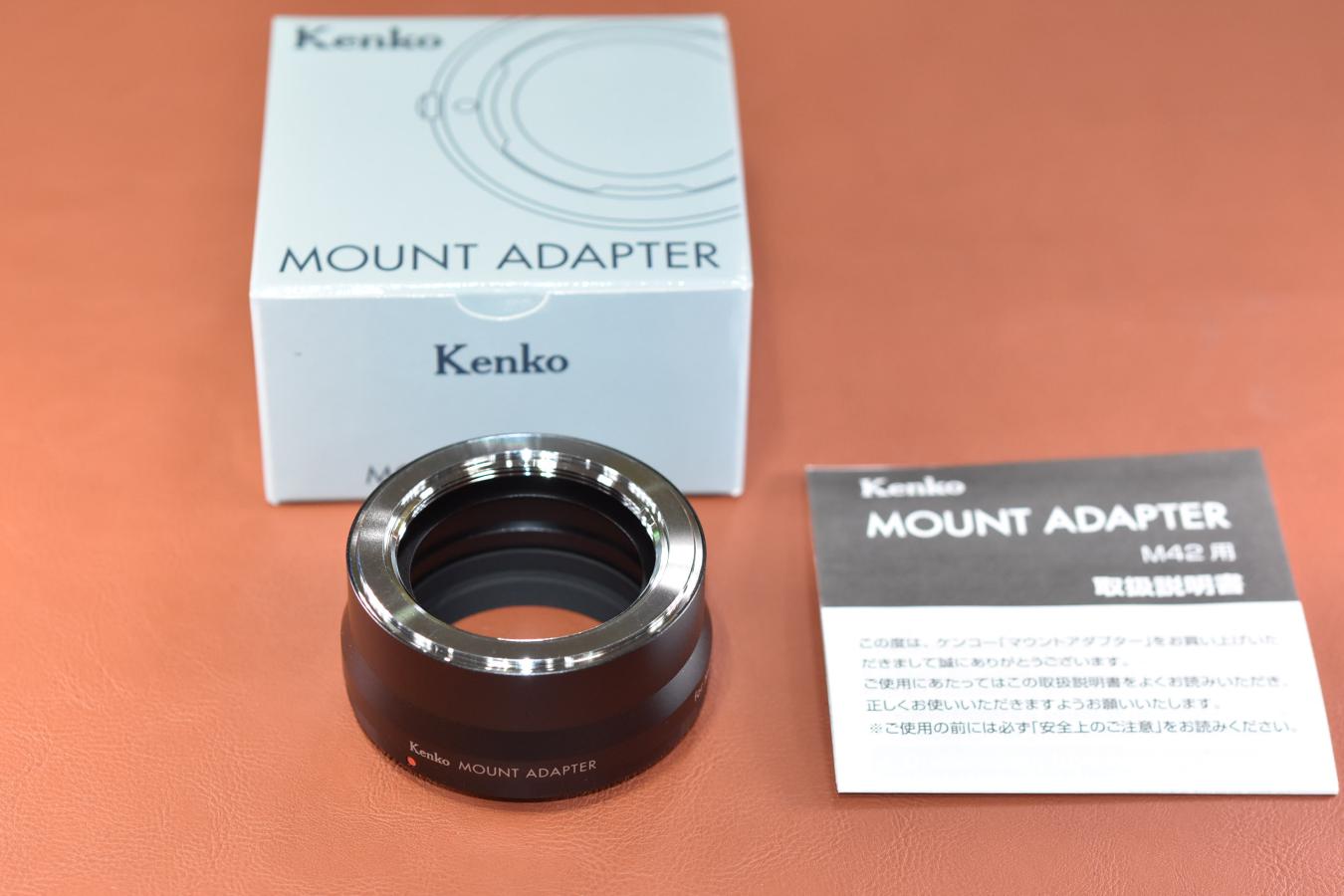 【新品未使用 特価ご奉仕】Kenko MOUNT ADAPTER M42-EOS M変換アダプター 【信頼の日本製 価格.com 最安値より安い!!】