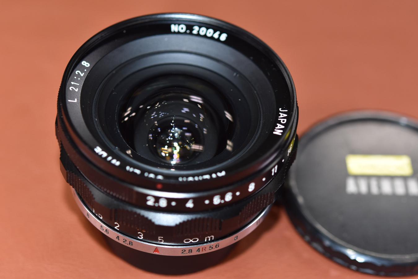 AVENON Super wide 21mm :2.8  Shoten アダプタ