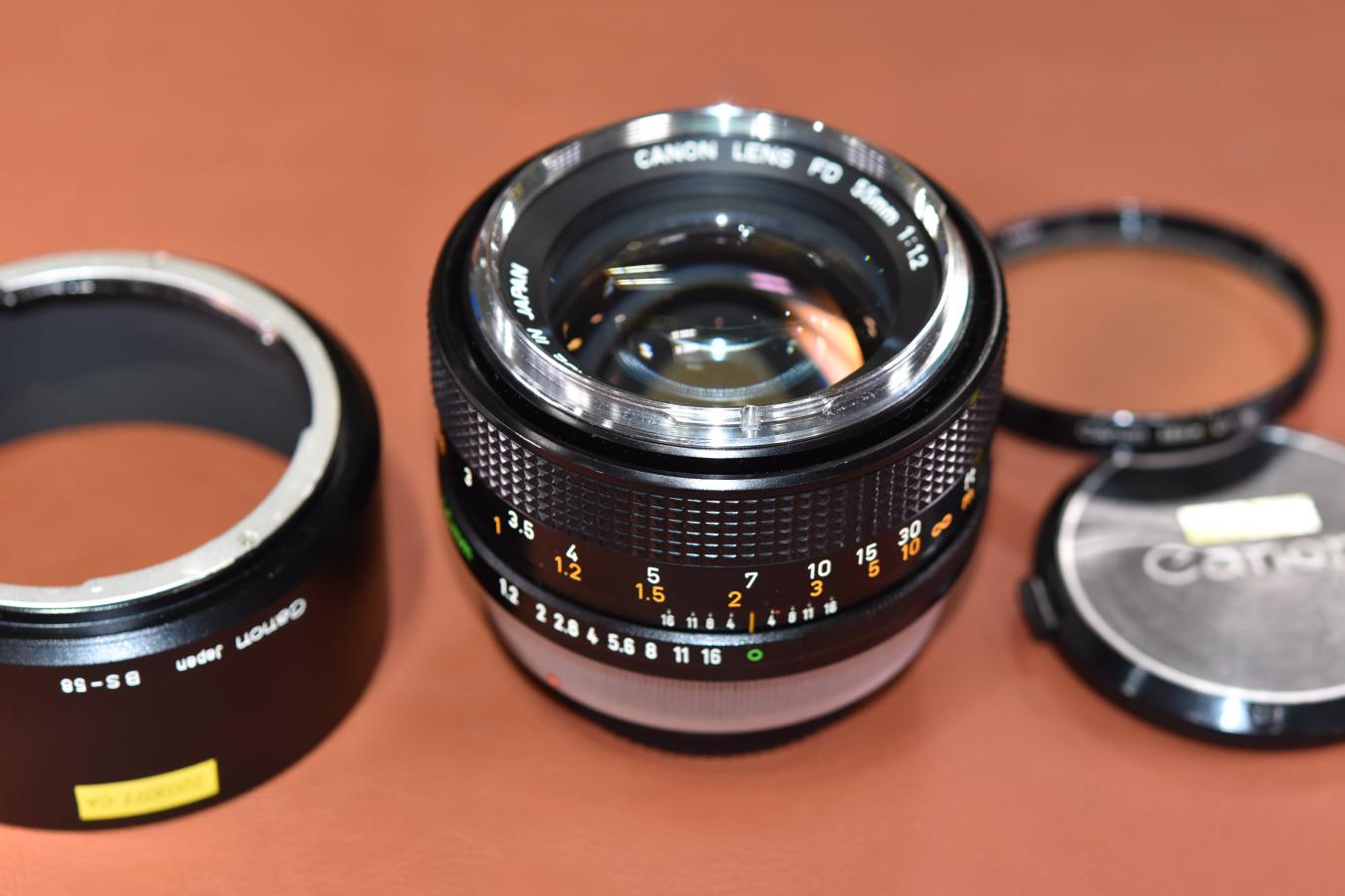 8491 良品 キヤノン Canon FD 55mm 1.2