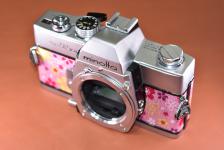 【リメイクカメラ】 minolta SRT101 シルバー【モルト交換済】