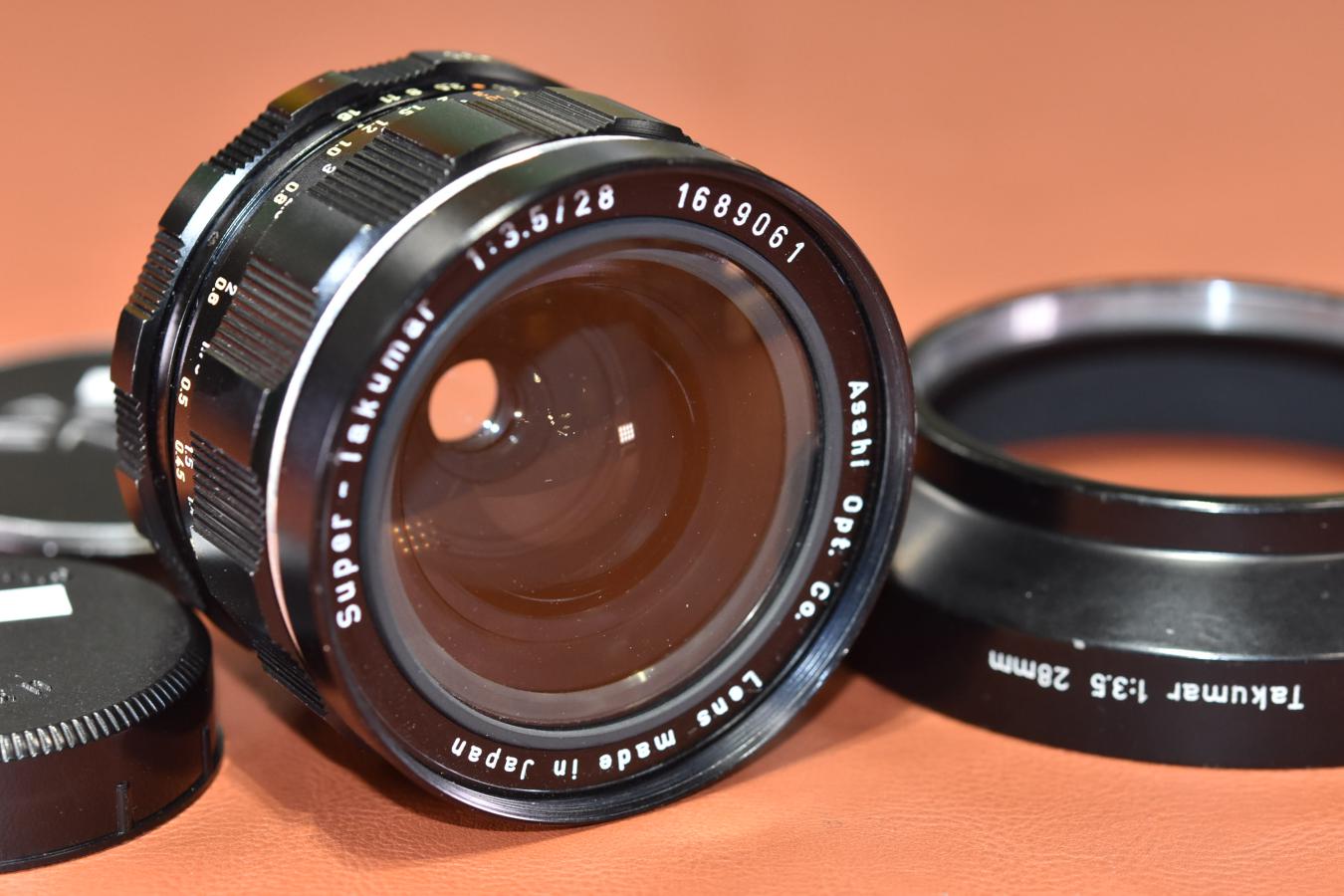 超美品！初期型super-takumar 28mm F3.5 オールドレンズ