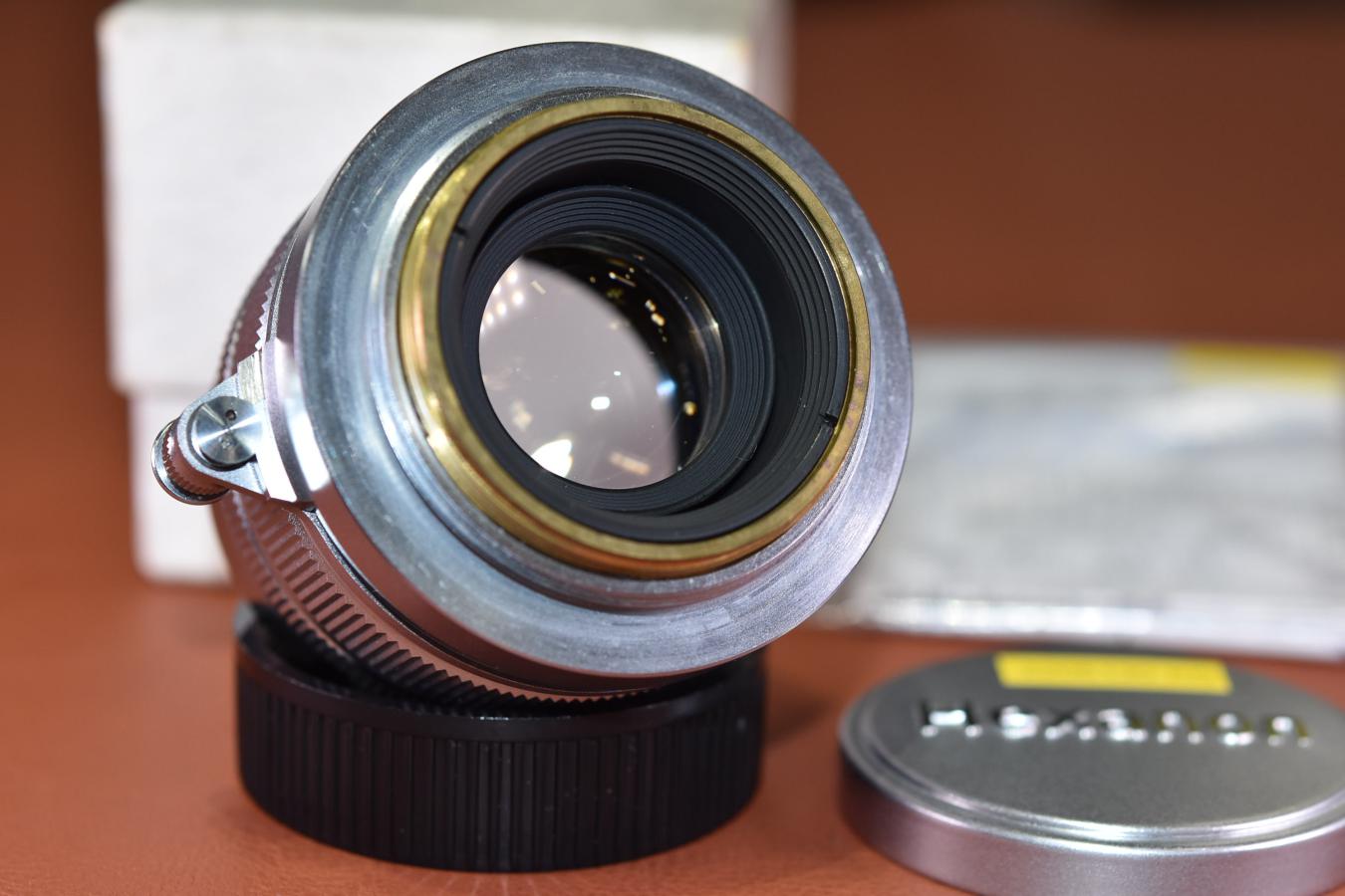 コニカ 【希 少】Konishiroku Hexanon 50mm F1.9 後期型 整備済 元箱付 コニカ 【希 少】Konishiroku Hexanon 50mm F1.9 後期型 整備済 元箱付