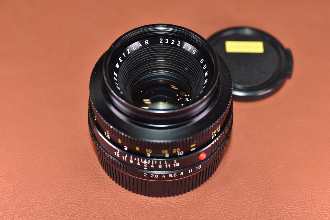 LEICA SUMMICRON R mm F2 2カム 万台 年製   YAMAGEN