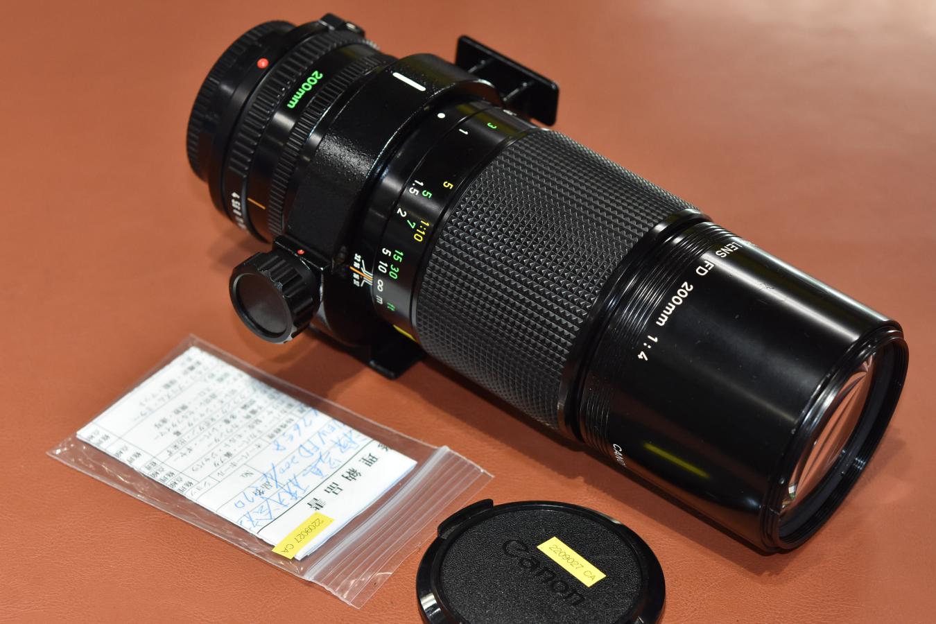 Canon NEW FD 200mm F4 MACRO 【整備済】 | YAMAGEN CAMERA | カメラの ...