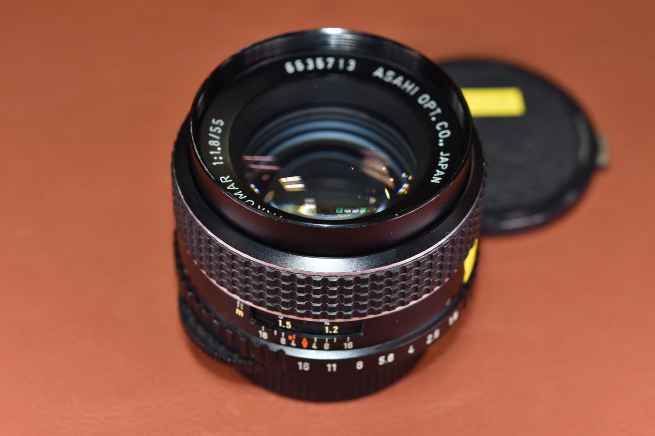 PENTAX SMC TAKUMAR 55mm F1.8【カメラ女子に絶大な人気のオールドレンズ M42マウントレンズ】
