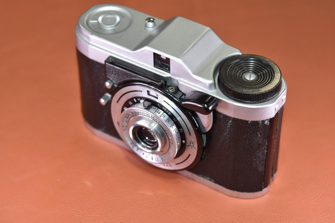 【訳あり品】 ツァイスイコン Zeiss Ikon CRONOS ERNEMANN ERNANASTIGMAT 10.5cm F6.3 蛇腹カメラ  s4410