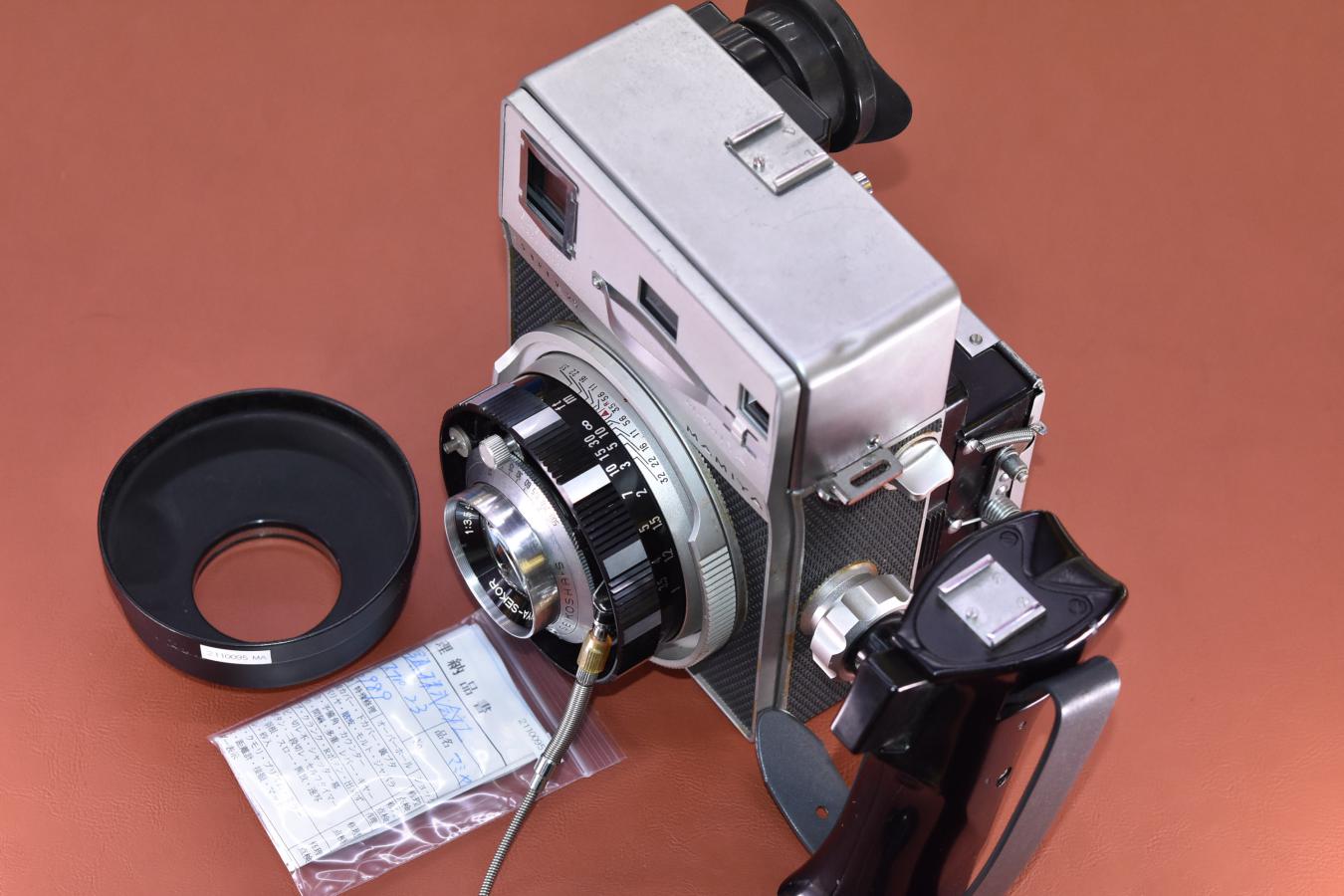 【B級特価品】MAMIYA SUPER 23 SEKOR 100/3.5付 整備済 【純正メタルフード、ピントグラス付】