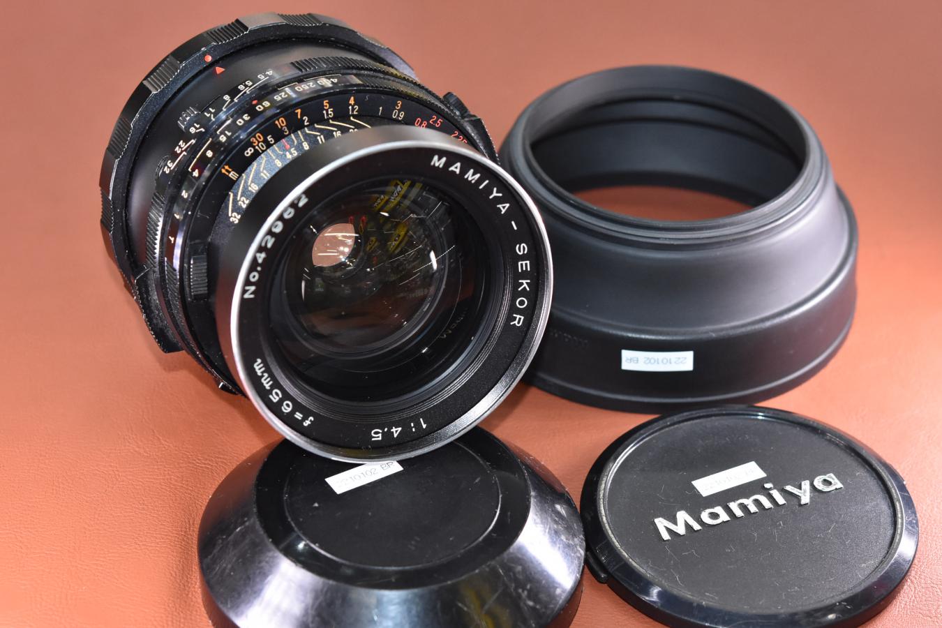 MAMIYA-SEKOR 65mm F4.5 純正フード付【Mamiya RB67用】 | YAMAGEN ...