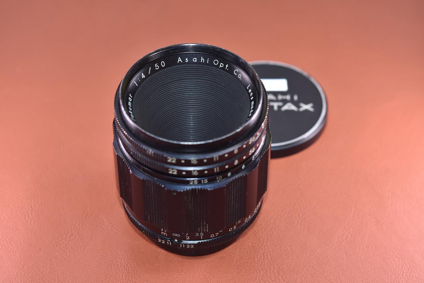【希 少】PENTAX Macro-Takumar 50mm F4 初期型【カメラ女子に絶大な人気のオールドレンズ M42マウントレンズ】