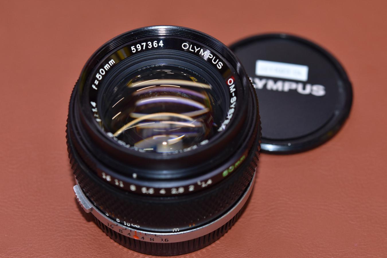 OLYMPUS G-ZUIKO AUTO-S 50mm F1.4 オールドレンズ lhee.org