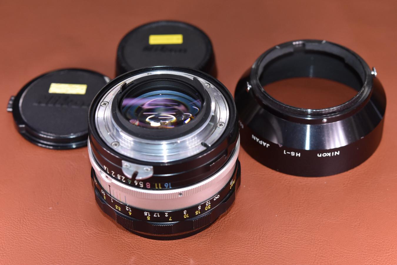 ニコン　F1.4 50mm レンズフード　Nikkor-Auto 用