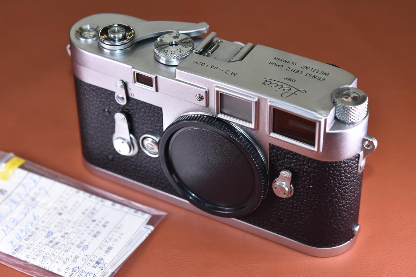 Leica M3 90万台 1957年 最初期 福耳 fugusau.edu.ng