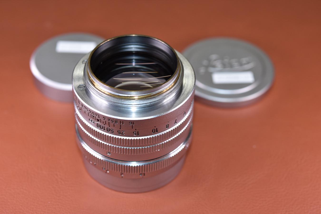 希 少】LEICA Summarit 5cm F1.5 feet表記 【151万台1957年製 ライカL ...