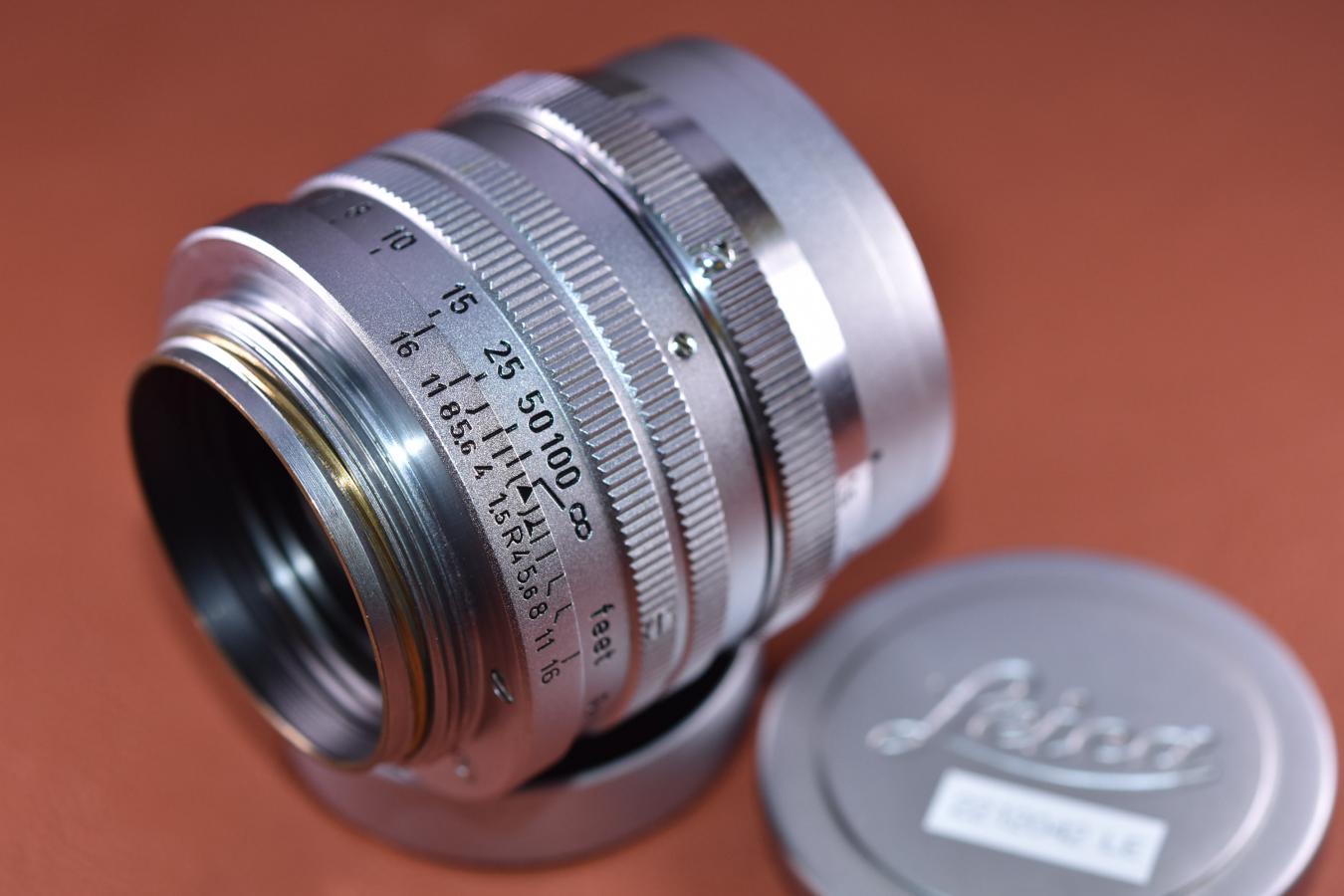 希 少】LEICA Summarit 5cm F1.5 feet表記 【151万台1957年製 ライカL ...