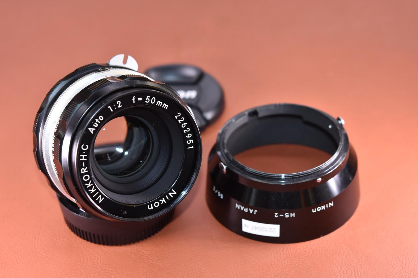 NIKKOR-S・C Auto 50mm F2 【純正メタルフードHS-2付】 | YAMAGEN