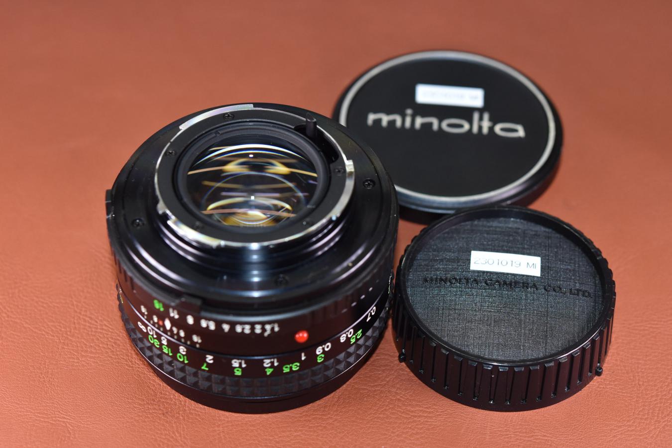 MINOLTA MD ROKKOR 50mm F1.4【カメラ女子に絶大な人気のオールド 