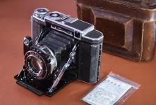 ZEISS IKON Super Ikonta 530/16 整備済  純正専用本革ケース付【Carl Zeiss Jena Tessar 8cm F2.8 レンズ搭載】