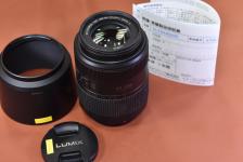 Panasonic LUMIX G VARIO 45-200mm F4.0-5.6 II POWER O.I.S. 型番:H-FSA45200 純正フード、未記入メーカー保証書付 【マイクロフォーサー