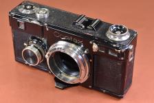 【希 少】ZEISS IKON Contax I型 【通称:ブラックコンタックス 希少なスローシャッターなし最初期モデル】