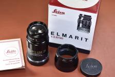 【コレクション向け】 LEICA ELMARIT M 90mm F2.8 ブラック 元箱付一式 【252万台 1972年製】