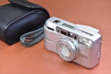 PENTAX ESPIO 170 SL シルバー 純正ケース、ストラップ付 【SMC PENTAX ZOOM LENS 38-170mm搭載】