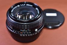 SMC PENTAX-M 50mm F1.7 【Kマウントレンズ】
