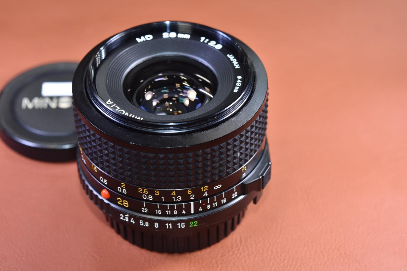 MINOLTA NEW MD 28mm F2.8【カメラ女子に絶大な人気のオールドレンズ】