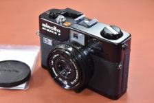 minolta HI-MATIC F ブラック 整備済 【ROKKOR 38/2.7  レンズ搭載】