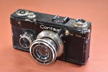 ZEISS IKON Contax I型 Carl Zeiss Jena Tessar 5cm F2.8 Nickel付 【通称:ブラックコンタックス】