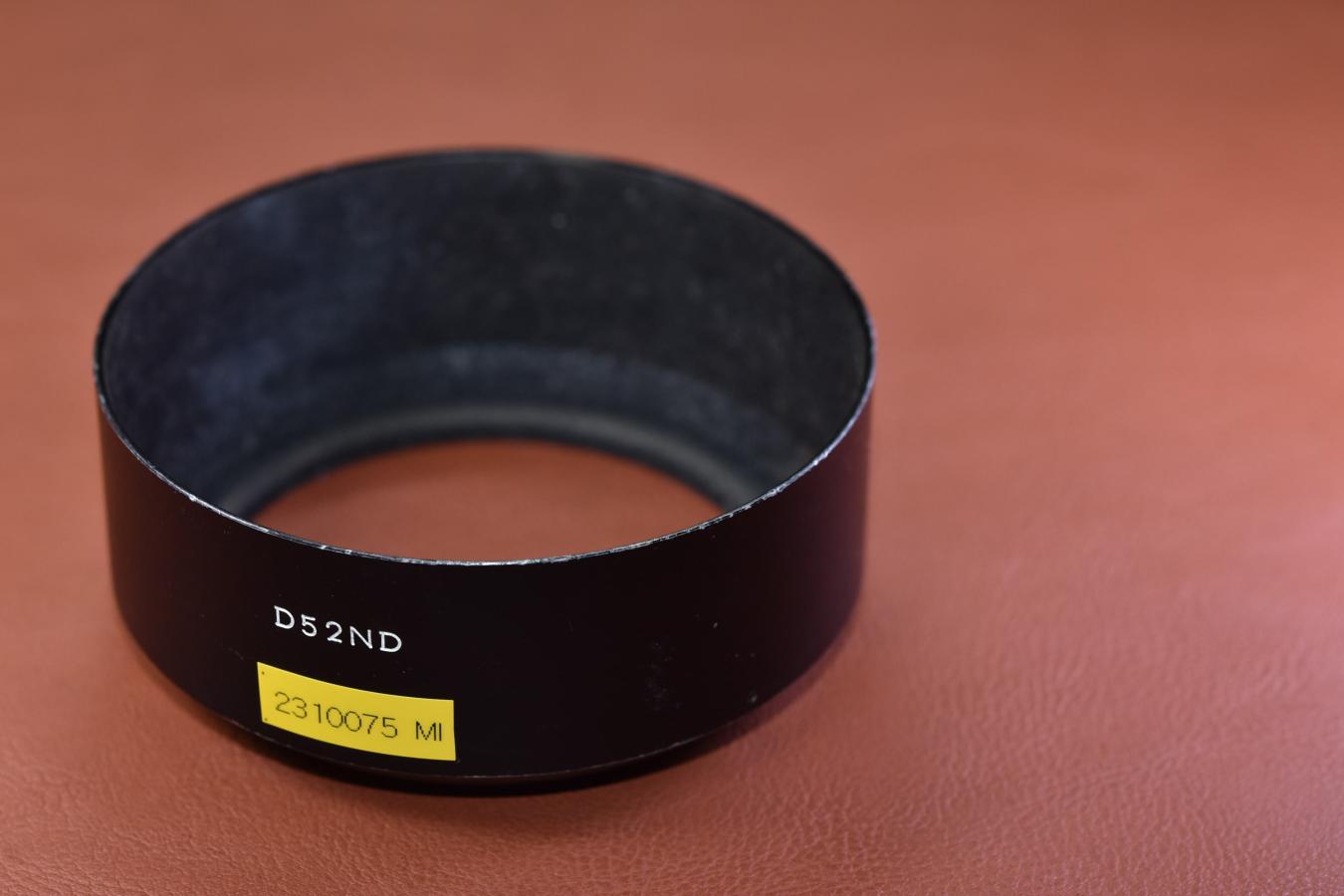 【絶版アクセサリー】minolta D52ND 【minolta MC 55/1.7等用】