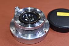  LEICA Elmar 3.5cm F3.5 m表記 57万台1941年製 ノーコーティング 【LEICA Lマウントレンズ】