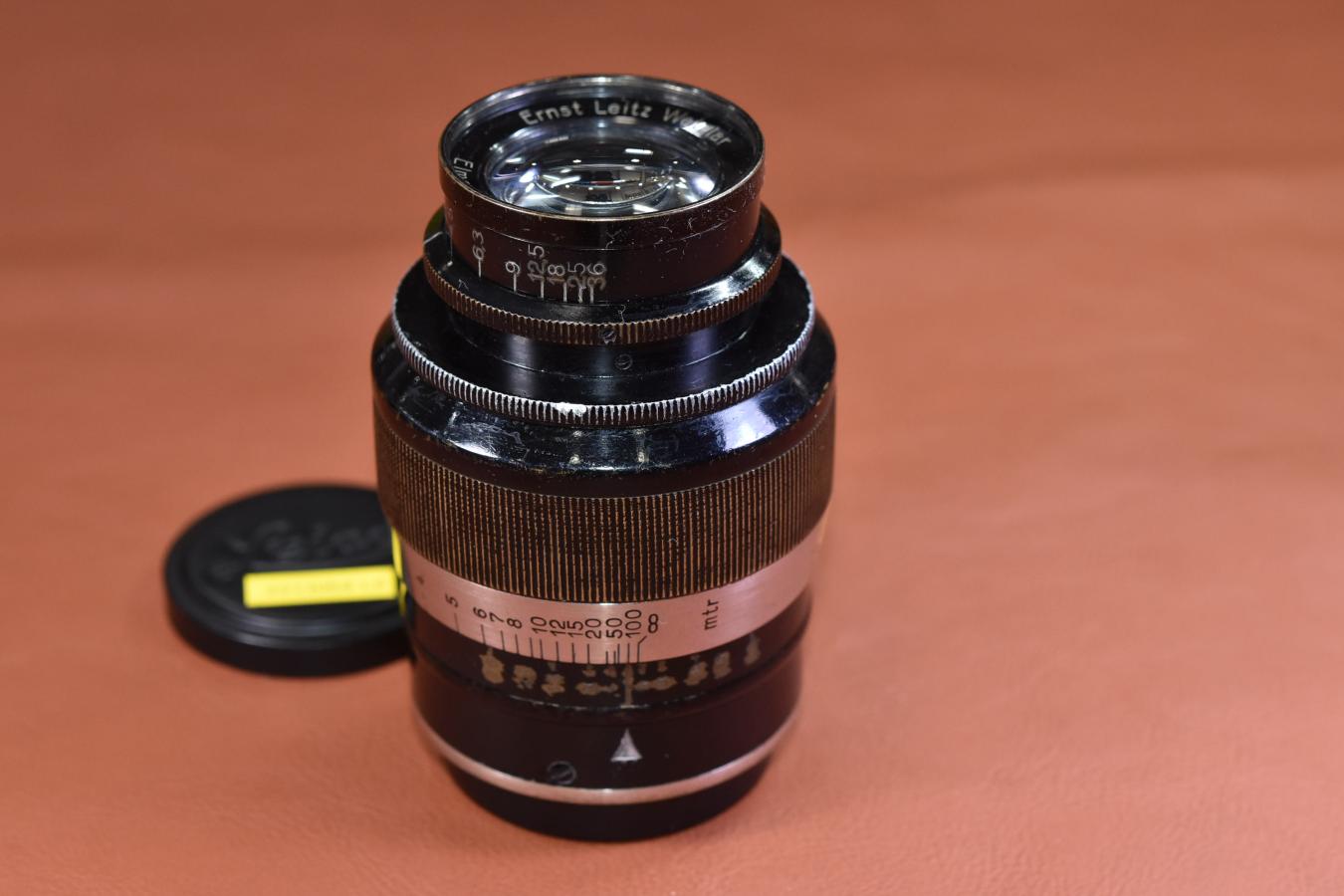 ライカ 【希 少】 LEICA Fat Elmar 9cm F4 Black×Nickel 13万台 ライカ 【希 少】 LEICA Fat Elmar 9cm F4 Black×Nickel 13万台