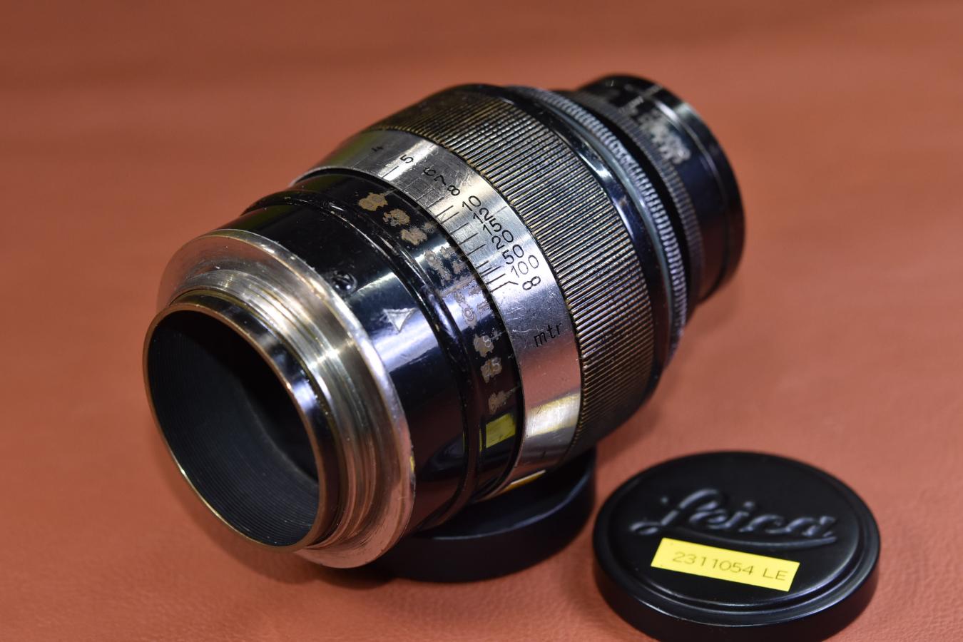 ライカ 【希 少】 LEICA Fat Elmar 9cm F4 Black×Nickel 13万台 ライカ 【希 少】 LEICA Fat Elmar 9cm F4 Black×Nickel 13万台