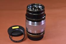 【希 少】 LEICA Hektor 7.3cm F1.9 Black×Chrome 37万台1937年製 純正UVaフィルター付【LEICA Lマウントレンズ】