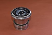  Carl Zeiss Jena Tessar 5cm F2.8 沈胴 Nickel 【旧コンタックスマウントレンズ】